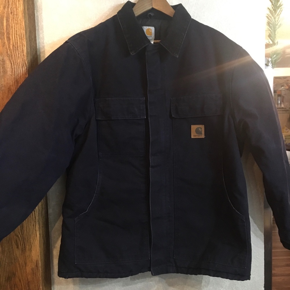 Large Carhartt Insulated Coat Jacket Coat